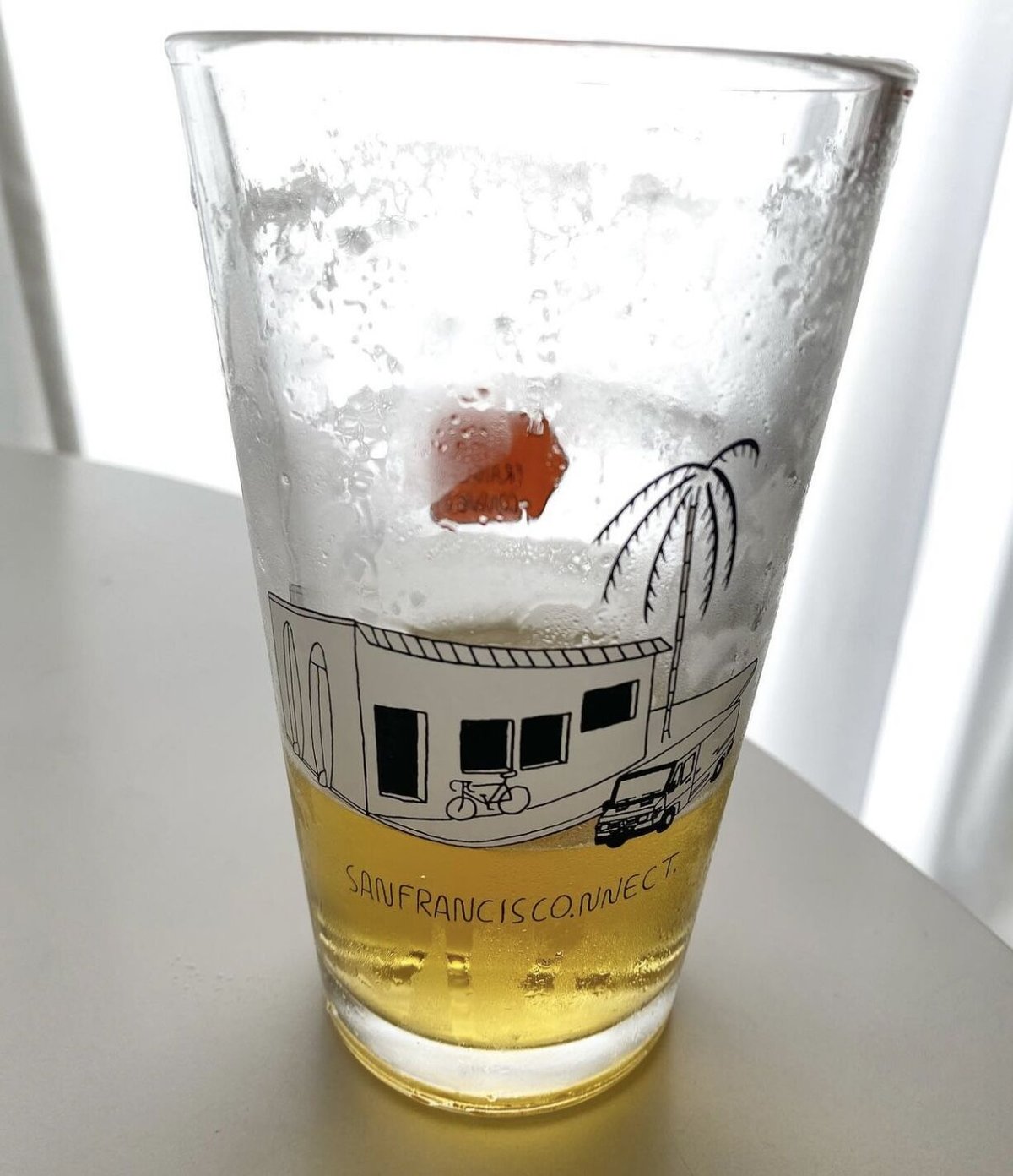ogawa yohei hatos outside パイントグラス ビールグラス SANFRANCISCO.NNECT.×YOHEY OGAWA. Pint-glass. |