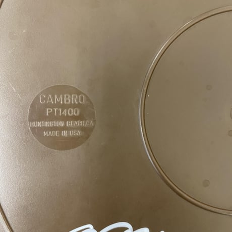 SANFRANCISCO.NNECT. × OGAWA YOHEI-HAND SING. CAMBRO TRAY. by huntington beach. CA  No3.