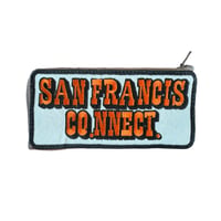 S.F.C. coin purse. hand made one piece item. No4.