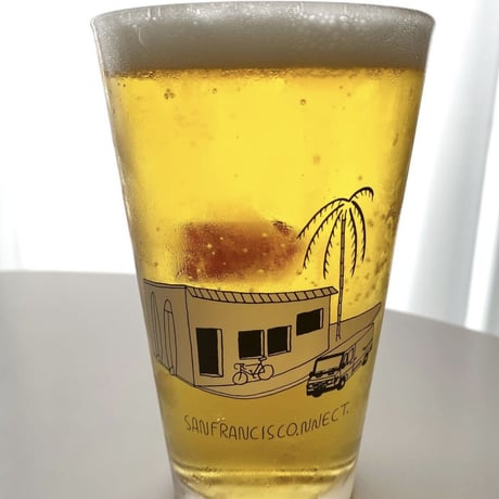SANFRANCISCO.NNECT.×YOHEY OGAWA.  Pint-glass.