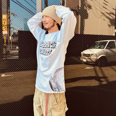 S.F.C.  THE SF 1963. SANFRANCISCO.NNECT.UNDERWEAR. L/S-Tee.WHT.