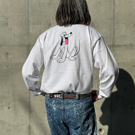 Pluto the Dog♡ × SFC.Long-sleeve-tee.