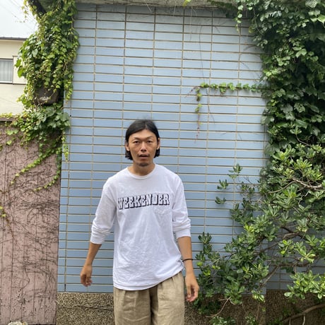 S.F.C WEEKENDER-L/S TEE. WHT.