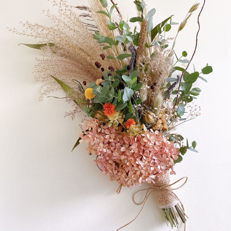 5.秋色水無月スワッグ 5.秋色水無月スワッグ