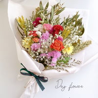 ドライフラワー 水無月紫陽花 パンパスグラス 秋色スワッグ ブーケ
