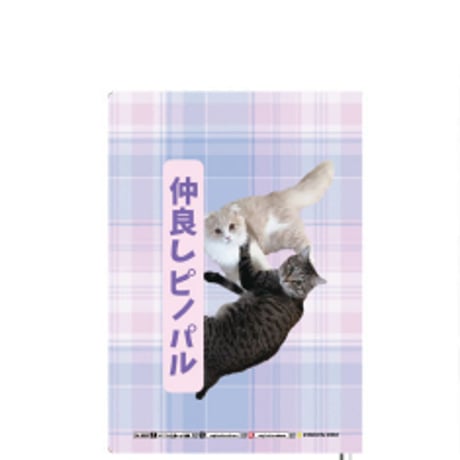 【予約販売】 猫のピノパル兄弟ニャン喜劇 2025年 家計簿帳 CA25257