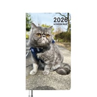 【予約販売】 吾輩は猫ニートである。 ばぶ 2026年 ポケットスケジュール帳 PO26353