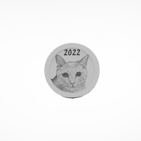 【予約販売】 ひのき猫 2022年 イヤーコイン Year Coin YC2201