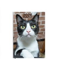 【予約販売】 保護猫イルカとハナ日記 2026年 A5スケジュール帳 A526248
