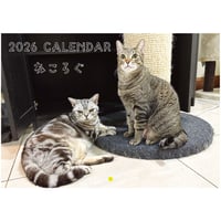 【予約販売】 ねころぐ 猫 2026年 壁掛け カレンダー KK26319