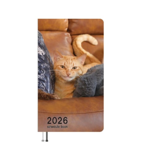 【予約販売】 吾輩は猫ニートである。 おこめ 2026年 ポケットスケジュール帳 PO26351