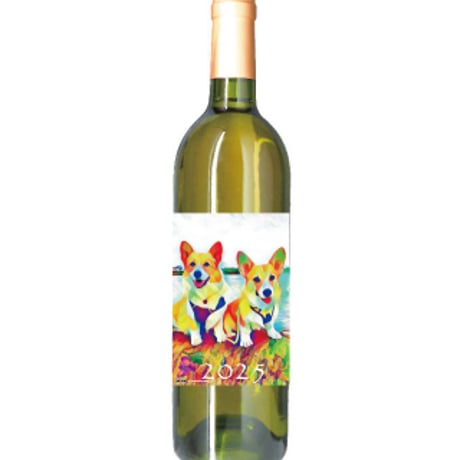 【予約販売】 初めてのコーギー 2025年 白ワイン 720ml WW25153