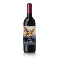 【予約販売】 ゴールデンレトリバー犬＆保護猫 ぺろりんず！ 2025年  赤ワイン 720ml RW25013