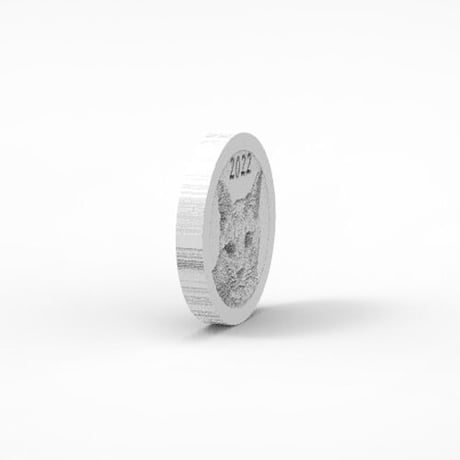 【予約販売】 ひのき猫 2022年 イヤーコイン Year Coin YC2201