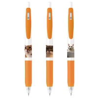 【予約販売】 猫のウルン＆リコリン 黒色 ボールペン 3本セット BA227NN