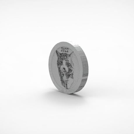 【予約販売】 旅猫 ニャン吉 2022年 イヤーコイン Year Coin  YC2202