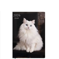 【予約販売】 あつまれちいかまの森 猫 2026年 A5スケジュール帳 A526268
