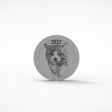 【予約販売】 旅猫 ニャン吉 2022年 イヤーコイン Year Coin  YC2202