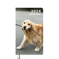 【予約販売】 ゴールデンレトリバー犬のコメ  2024年 ポケット スケジュール帳 PO24301