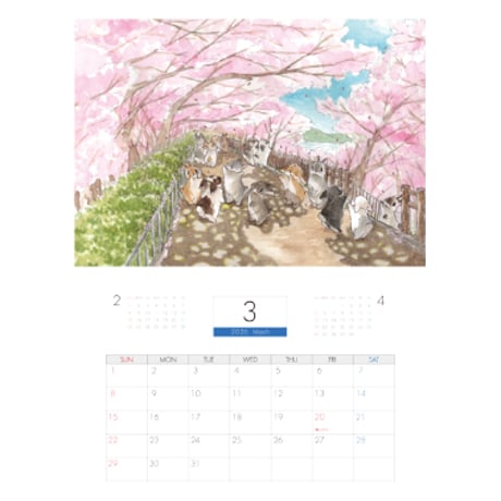 【予約販売】 うさぎ作家のVeryBerry 2026年 壁掛けカレンダー KA26194