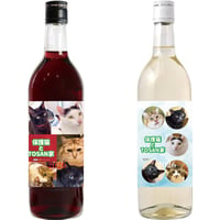 【予約販売】 保護猫とTOSAN家ch 2026年 紅白ワイン ２本セット 720ml 2W005NN