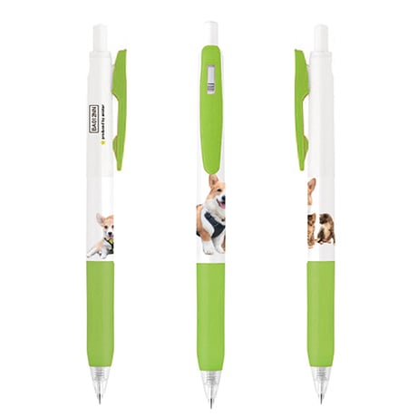 【予約販売】 初めてのコーギー 犬 ボールペン 3本セット BA012NN