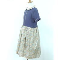 リバティプリント（ベッツィ　アンティーク）前開きワンピース