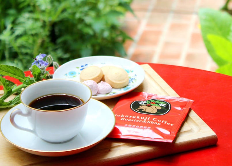 送料無料】水研ぎ焙煎ドリップバッグコーヒー「極楽寺の散歩道」10