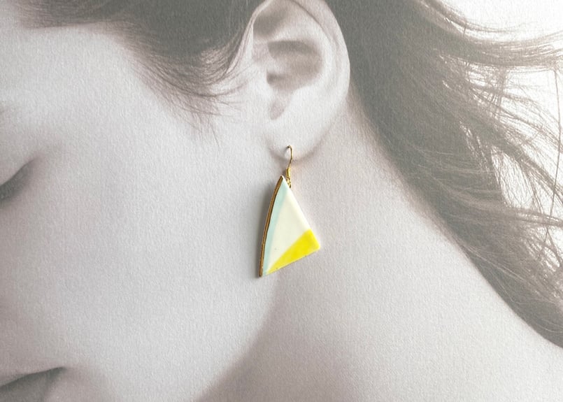 アクセサリー SOURCE Egg Earrings source objrcts Large Egg Earrings