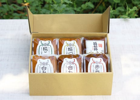 【加藤兵太郎商店】いいちみそ　500ｇ×6種セット（商品コード：TF640515）
