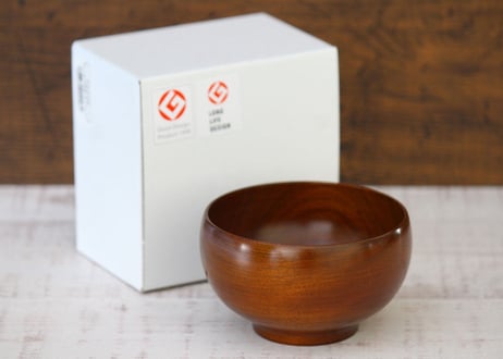 【薗部産業】銘木椀・漆　小サイズ（桜/欅）商品コード：TG590425