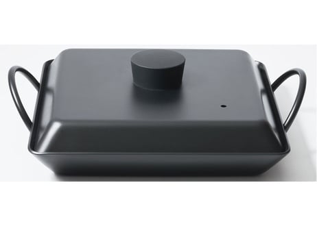 ナウ産業「Tetsu Kaku Nabe Set」(フタ付き)　錆びない鉄鍋　あやせものづくり研究会 送料込（商品コード：TG400367）
