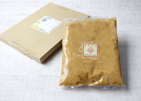 【鎌倉味噌醸造】無添加 天然醸造 生味噌「鎌倉みそ 御自宅徳用袋 800g」(商品コード：TF480363)