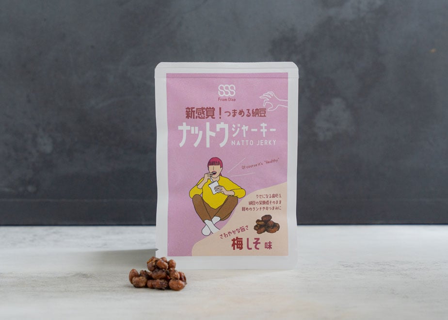 大磯 Shonan Soy Studio】NATTO JERKY (ナットウジャーキー )