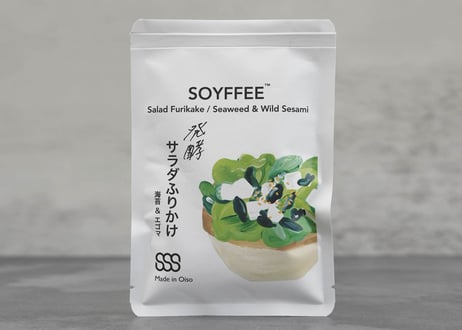【大磯 Shonan Soy Studio】SOYFFEE™発酵サラダふりかけ ハーブ&マッシュルーム味/海苔＆エゴマ味 ※6袋まで送料同一