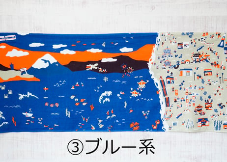 【minigara】湘南もようの手ぬぐい（商品コード:TG670576）