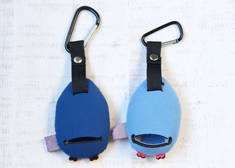 【KATE'S  FRIENDS（ケイツフレンズ）】キーチェーン (ペンギン／ジンベイザメ／ハンマーヘッド／シャーク)