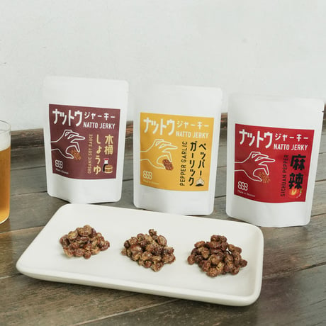 【大磯 Shonan Soy Studio】NATTO JERKY (ナットウジャーキー )おみやげセット  ※2セットまで送料同一 (商品コード：TF350508)