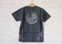 「茅ヶ崎Tシャツ」田村屋オリジナルデザイン　グレー×ライトグレー（送料込み）（商品コード：TA190365）