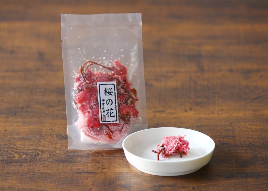 小田原・田中屋本店】小田原産 無添加 桜の花（桜花漬）（商品コード