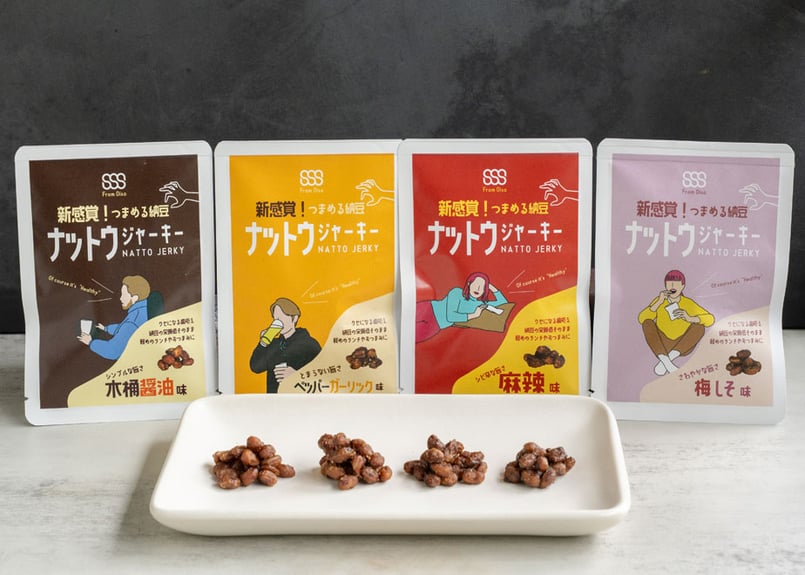 大磯 Shonan Soy Studio】NATTO JERKY (ナットウジャーキー )お