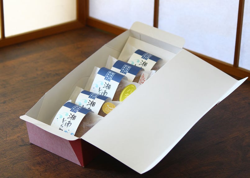 御菓子処 丸寿】「湘南どら焼き 5個入り」(商品コード 御菓子処 丸寿】「湘南どら焼き 5個入り」(商品コード