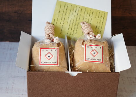 【お中元】＜送料込＞鎌倉味噌醸造「鎌倉みそ2個セット」(商品コード：TF480603)