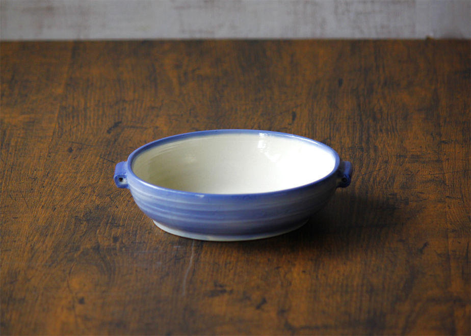 青緑色 陶器製柄　プレート fit=scale-down,w=1200