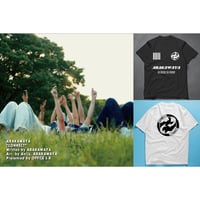あらかわ家：CONNECTセット：CD「CONNECT」＆ Tee「CONNECT Tee」 ブラック / ホワイト