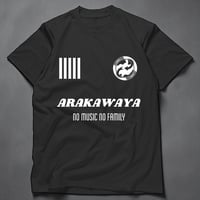 あらかわ家：Tee「CONNECT Tee」 ブラック / ホワイト