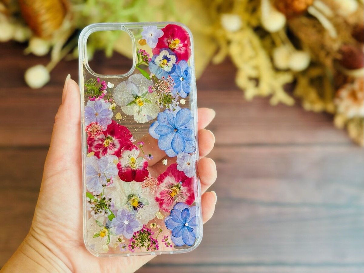 押し花 スマホグリップ❁✿  オーダーページ 押し花 スマホグリップ❁✿ オーダーページ