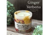 フレグランスキャンドル「Ginger Verbena(ジンジャーバーベナ)」