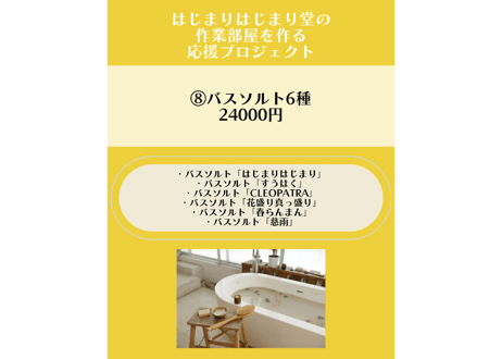 はじまりはじまり堂に作業部屋を作る！応援プロジェクト！