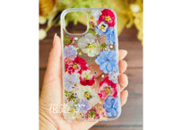 花遊び｜押し花スマホケース（受注制作・お届けまで約2〜3週間）